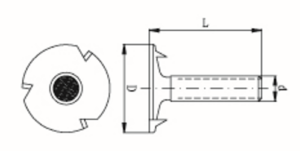 fang bolt drawing