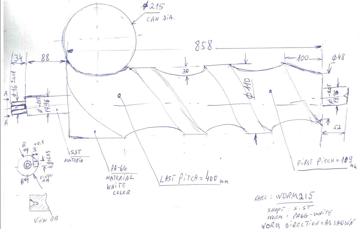 worm screws