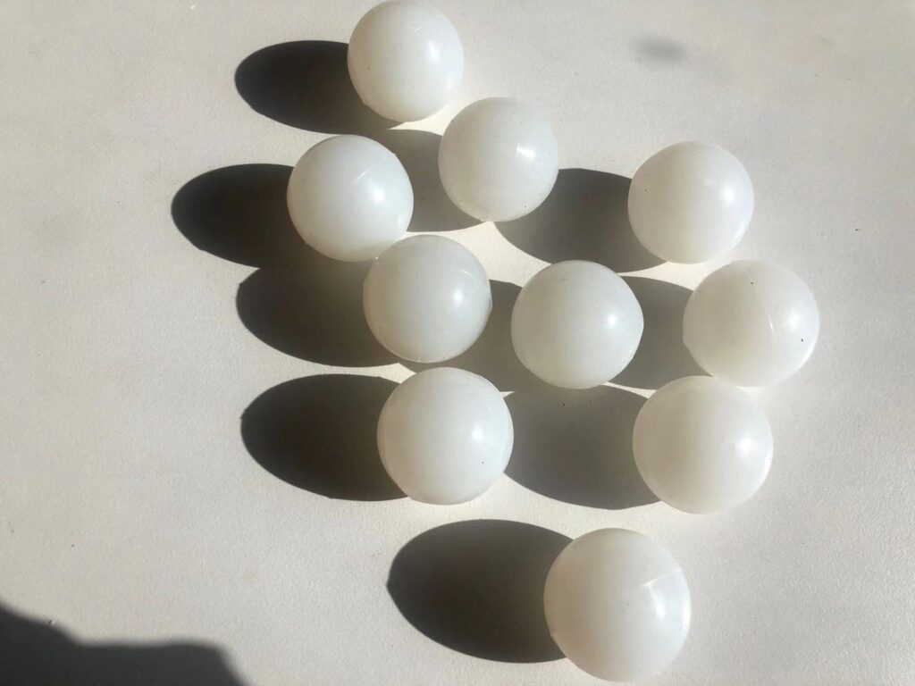 rubber ball screen cleaner