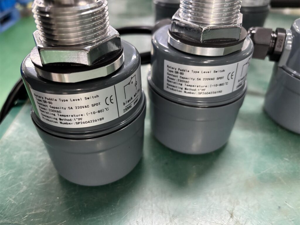sr 80 rotary paddle type level switch 230v